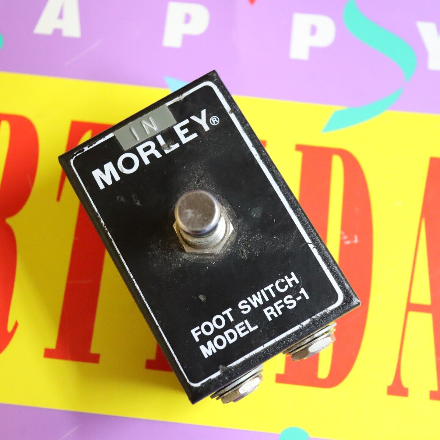 Morley RFS-1 Foot Switch Pedal - Single Switch