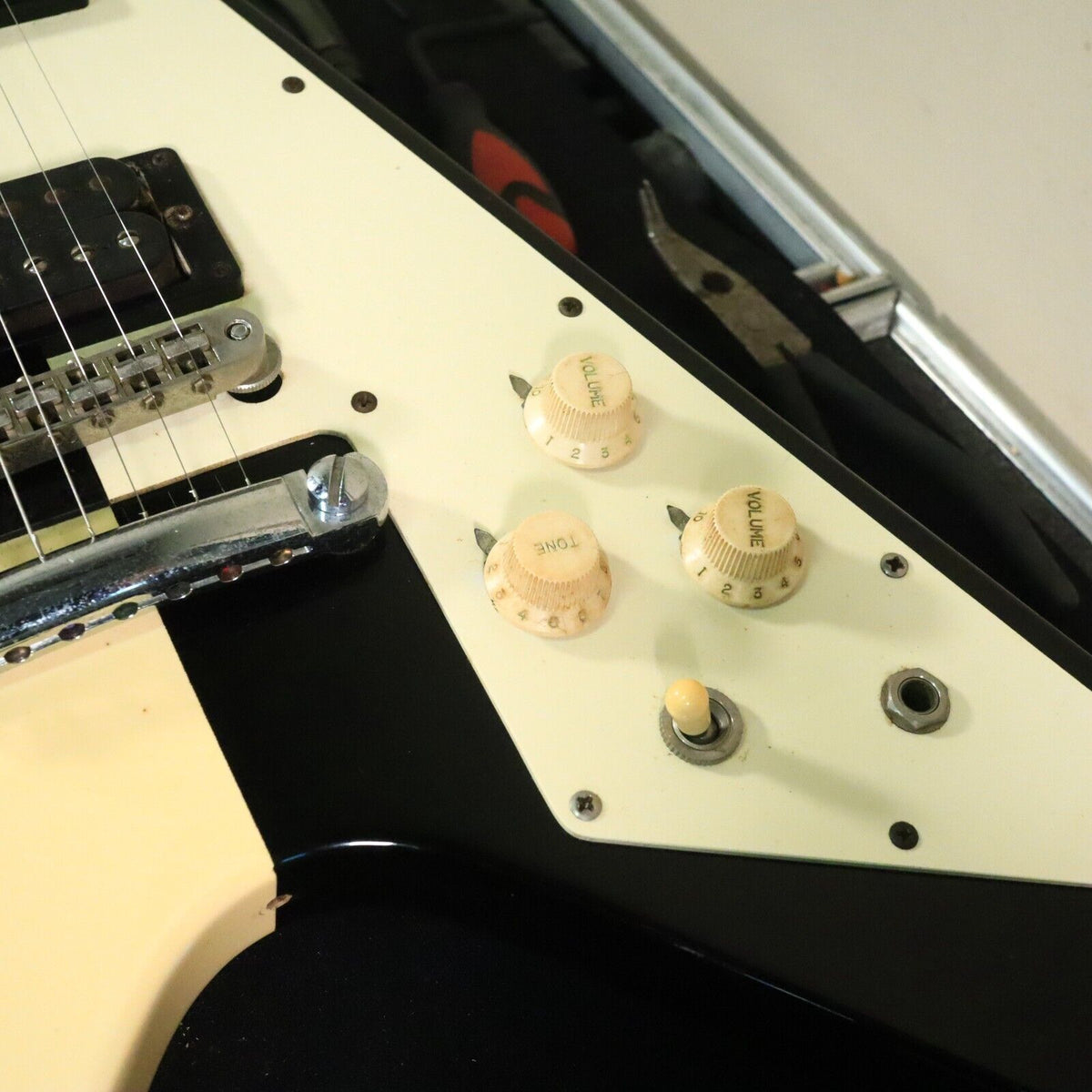 1980's Fernandes Michael Schenker Flying V Made In Japan Vintage 80's FV-85MS