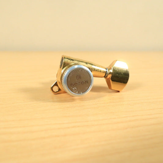 (1) TK-0938-002 Gotoh  Locking Tuner Gold Japan (Bass Side or In-Line Inline)