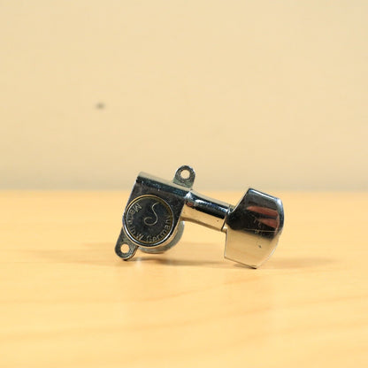 (1) Schaller W. Germany Double Tab Guitar Tuner Tuning Peg Bass Side Mini M6
