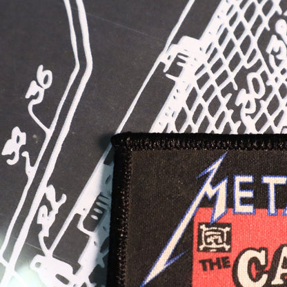 Metallica Cap'ns of Crunch Iron-On Patch Vintage