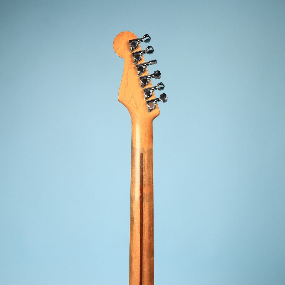 1986 Fender Japan Stratoacaster Contemporary Blue Electric Guitar E6 Series