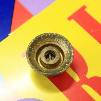 Vintage Gibson Gold Bell Top Hat Volume Knob for Electric Guitars - Single Item