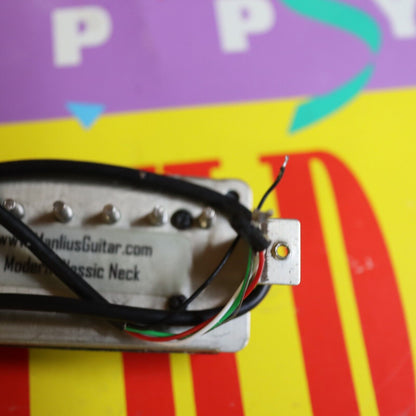 Manlius Humbucking Pickup Modern Classic Zebra Asphalt Neck Syracuse New York