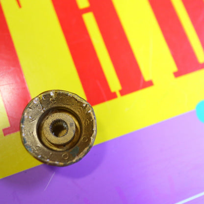 Original 1960's Vintage Gibson Gold Bonnet Reflector Knob Volume SG Les Paul