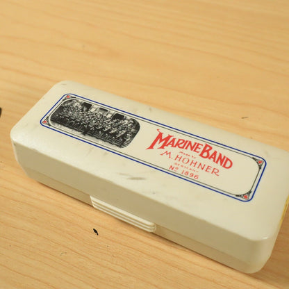 M. Hohner ~ Marine Band Harmonica No. 1896/20 ~ Key Of C