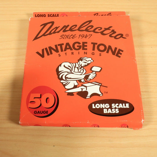 Danelectro Vintage Tone 50 Gauge Long Scale Bass 4 Strings