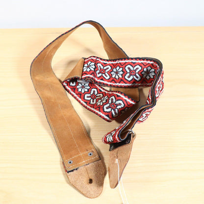 Vtg Kent Hippie Hootenanny Woven Guitar Strap Made in Japan
