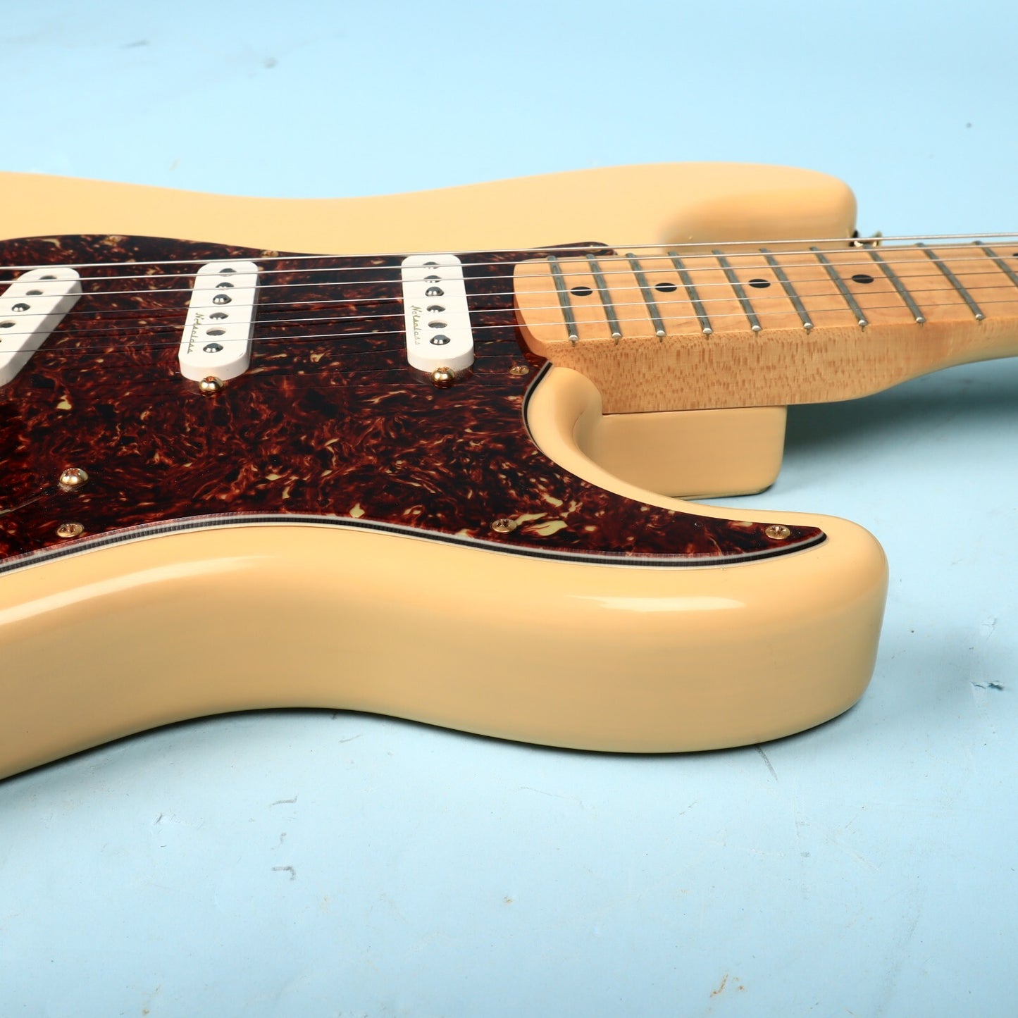 2005 Fender Mexico Deluxe Player Stratocaster Ash Honey Blonde MIM Strat Guitar
