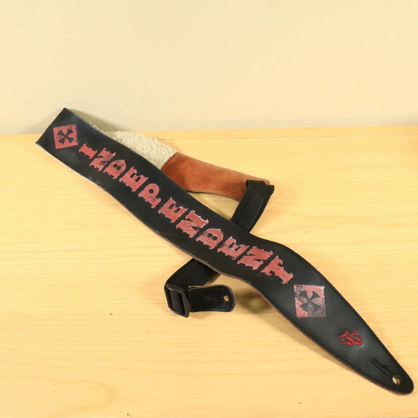 Independent Tony Trujillo Savage Leather Guitar Strap Professional Skateboarder