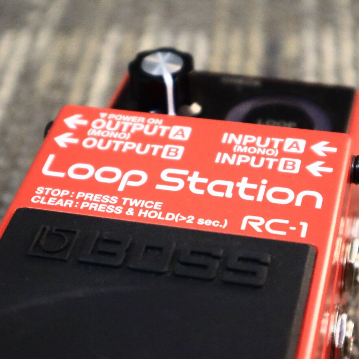 BOSS RC-1 Loop Station Looper Guitar Bass Compact Pedal Test Completed