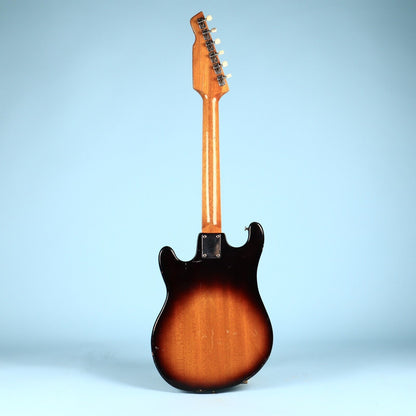 Vintage Teisco Del Rey WG-4L 4 Pickup Silvertone Eddie Van Halen's 1st Guitar