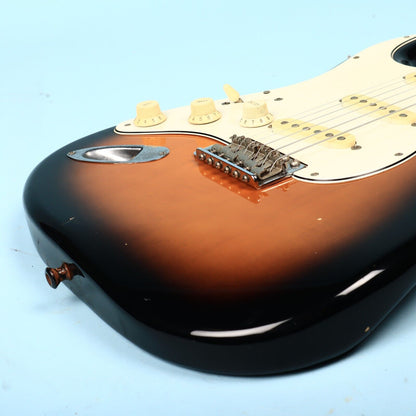 Fernandes MIJ Strat Left Hand Electric Guitar Tobacco Burst