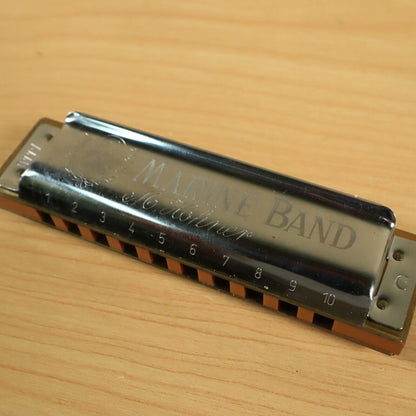 M. Hohner ~ Marine Band Harmonica No. 1896/20 ~ Key Of C