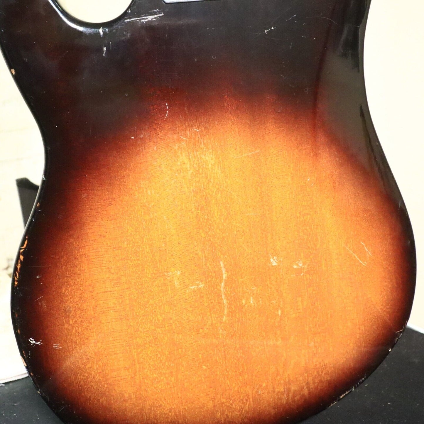 Vintage Teisco Del Rey WG-4L 4 Pickup Silvertone Eddie Van Halen's 1st Guitar