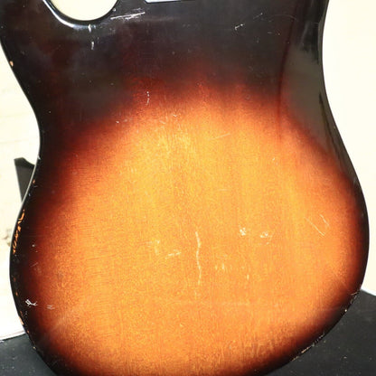 Vintage Teisco Del Rey WG-4L 4 Pickup Silvertone Eddie Van Halen's 1st Guitar