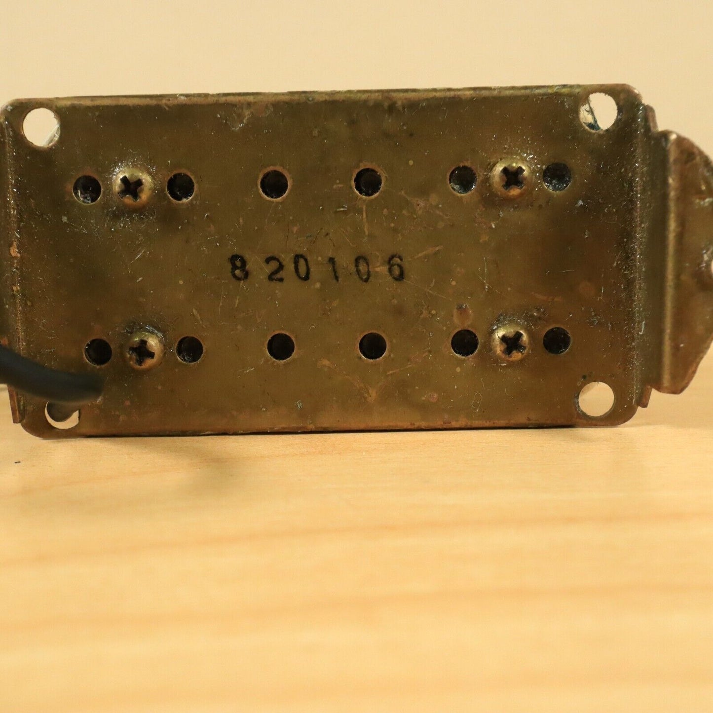 Vintage Ibanez Maxon PAF Cream Guitar Humbucker Destroyer Bridge 70 80 Pickup