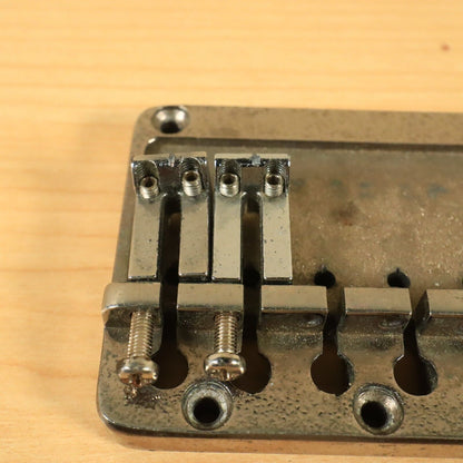 1980 Aria Pro II ZZ Guitar Recessed Bridge Plate Hardtail Vintage Part Japan