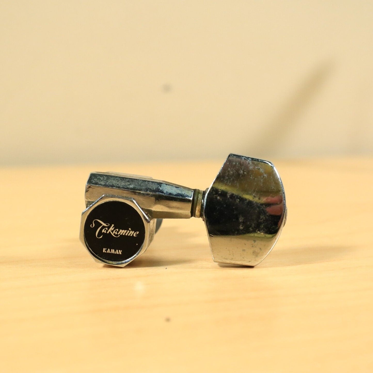 (1) Takamine Kaman Octagon Machine Head Tuning Tuner Peg Bass Side Gotoh Japan