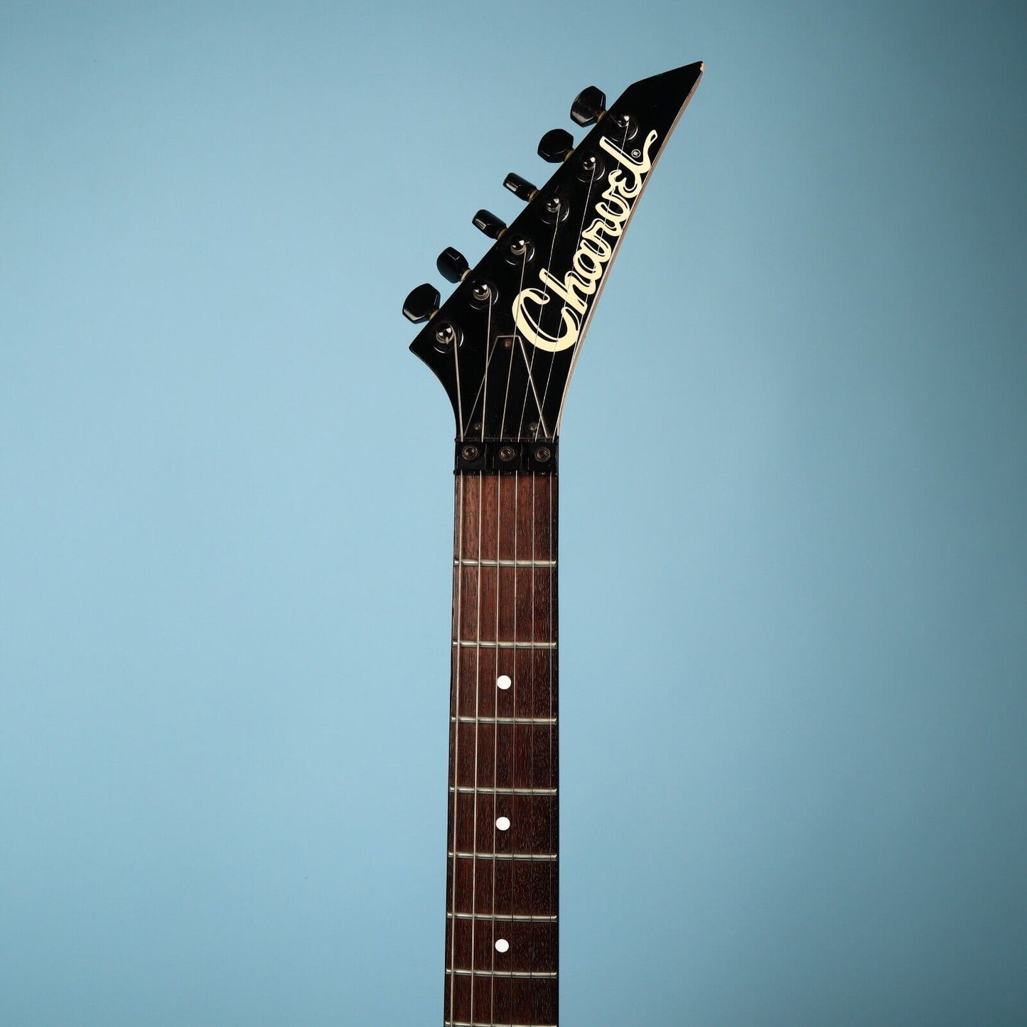 1991 Charvel MIJ Deluxe 275 - White Electric Guitar