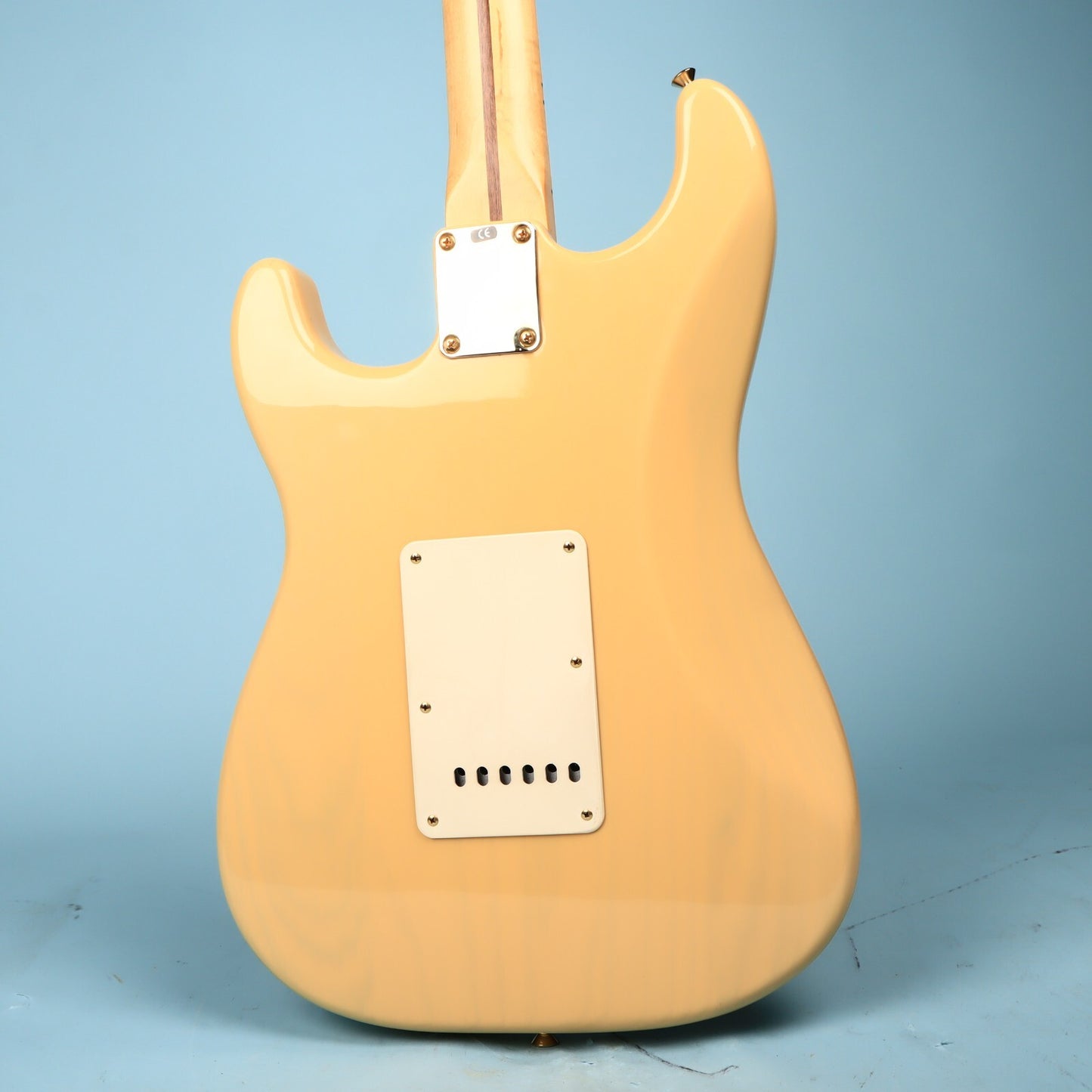 2005 Fender Mexico Deluxe Player Stratocaster Ash Honey Blonde MIM Strat Guitar