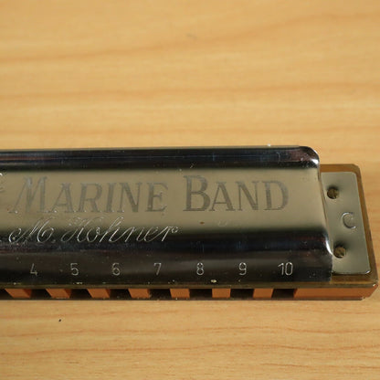 M. Hohner ~ Marine Band Harmonica No. 1896/20 ~ Key Of C