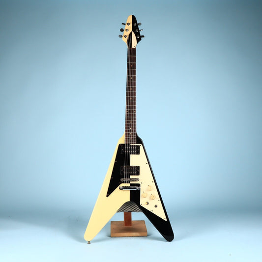 Fernandes Michael Schenker Flying V de los 80, fabricada en Japón, vintage de los 80, FV-85MS