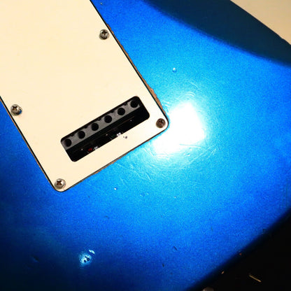 1986 Fender Japan Stratoacaster Contemporary Blue Electric Guitar E6 Series