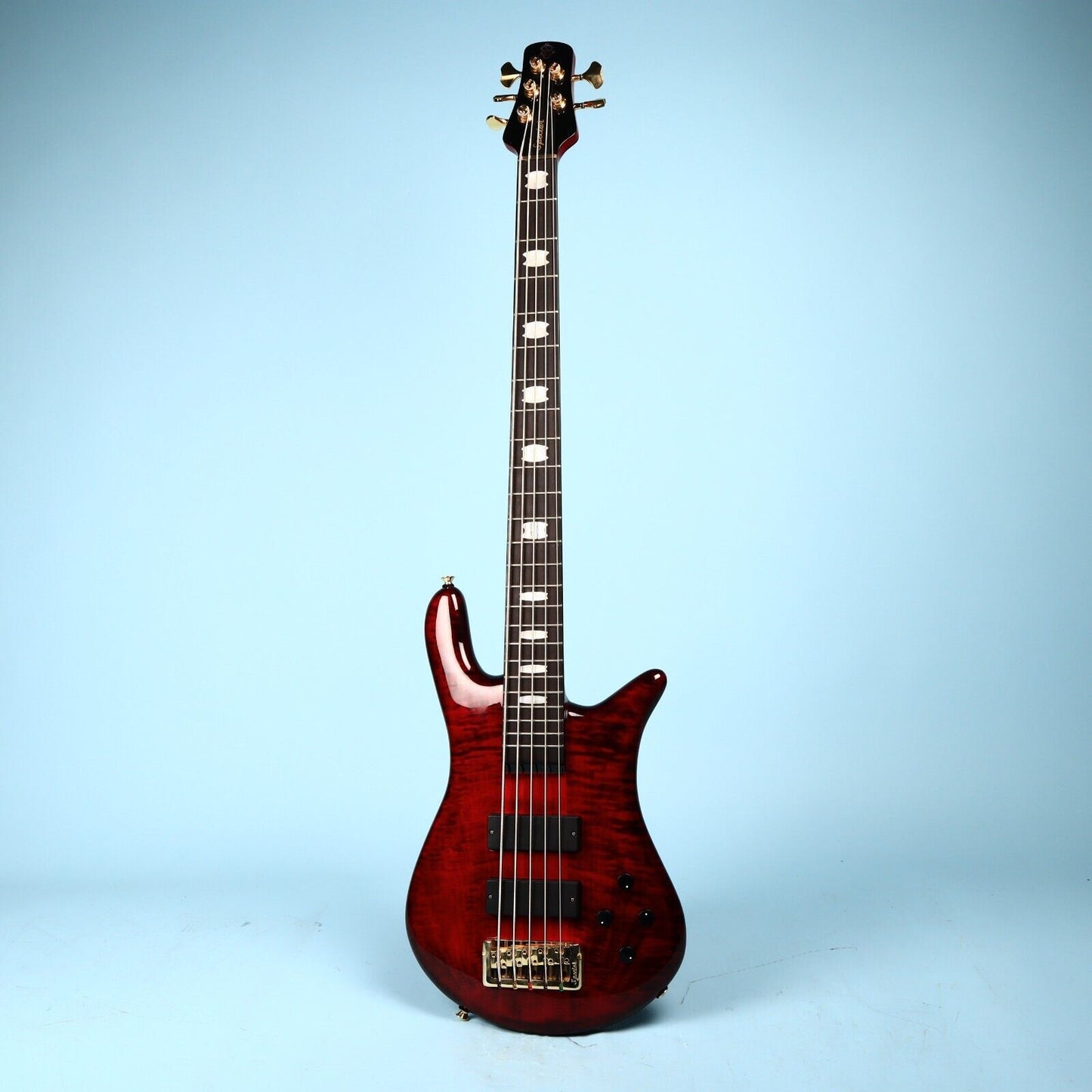 Spector Euro 5 LX 5-String Bass Guitar – Black Cherry Gloss