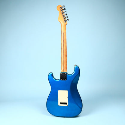 1986 Fender Japan Stratoacaster Contemporary Blue Electric Guitar E6 Series