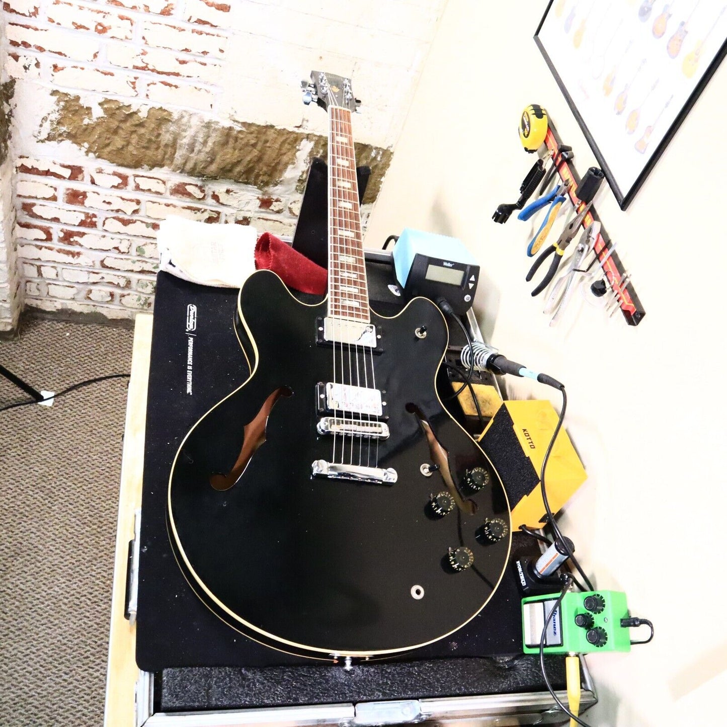 1976 Gibson ES-335TD ES-335 Thinline Archtop Electric Guitar