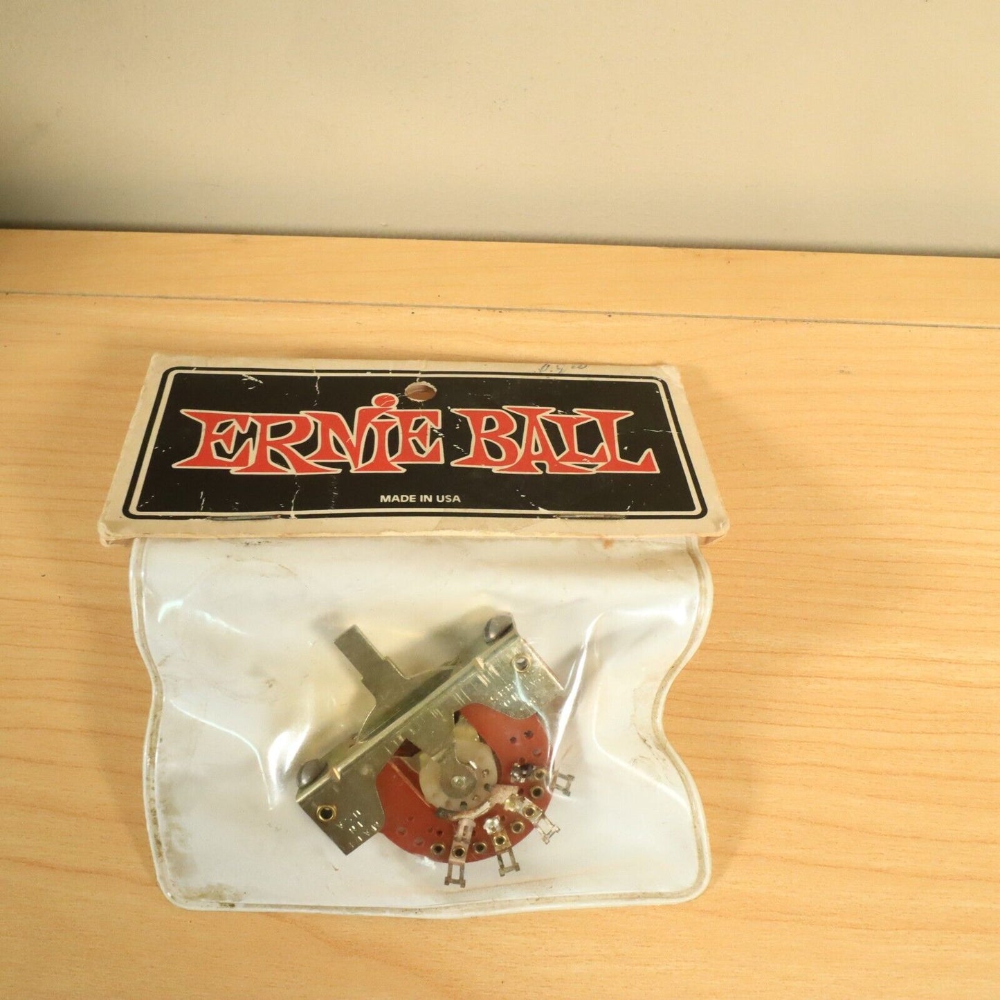 Vintage NOS Ernie Ball CRL Made in USA Guitar 3-way Toggle Switch (Tele Strat)