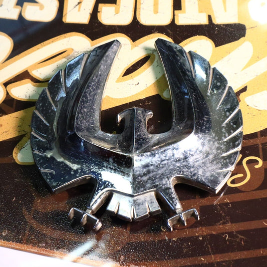 Vintage Chrysler Imperial Eagle Fuel Door Emblem #2404720