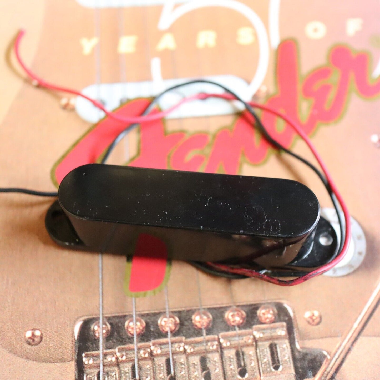 Fender James Burton Lace Sensor Tele Pickup Black Guitar USA American 10.68ohms