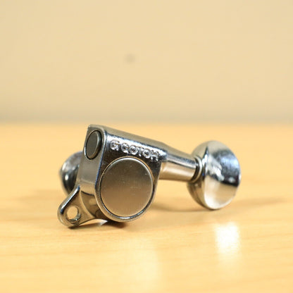 (1) 1980s Fender Gotoh Guitar Tuner Tuning Key Vintage Strat Japan Oval Button