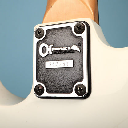 1991 Charvel MIJ Deluxe 275 - White Electric Guitar