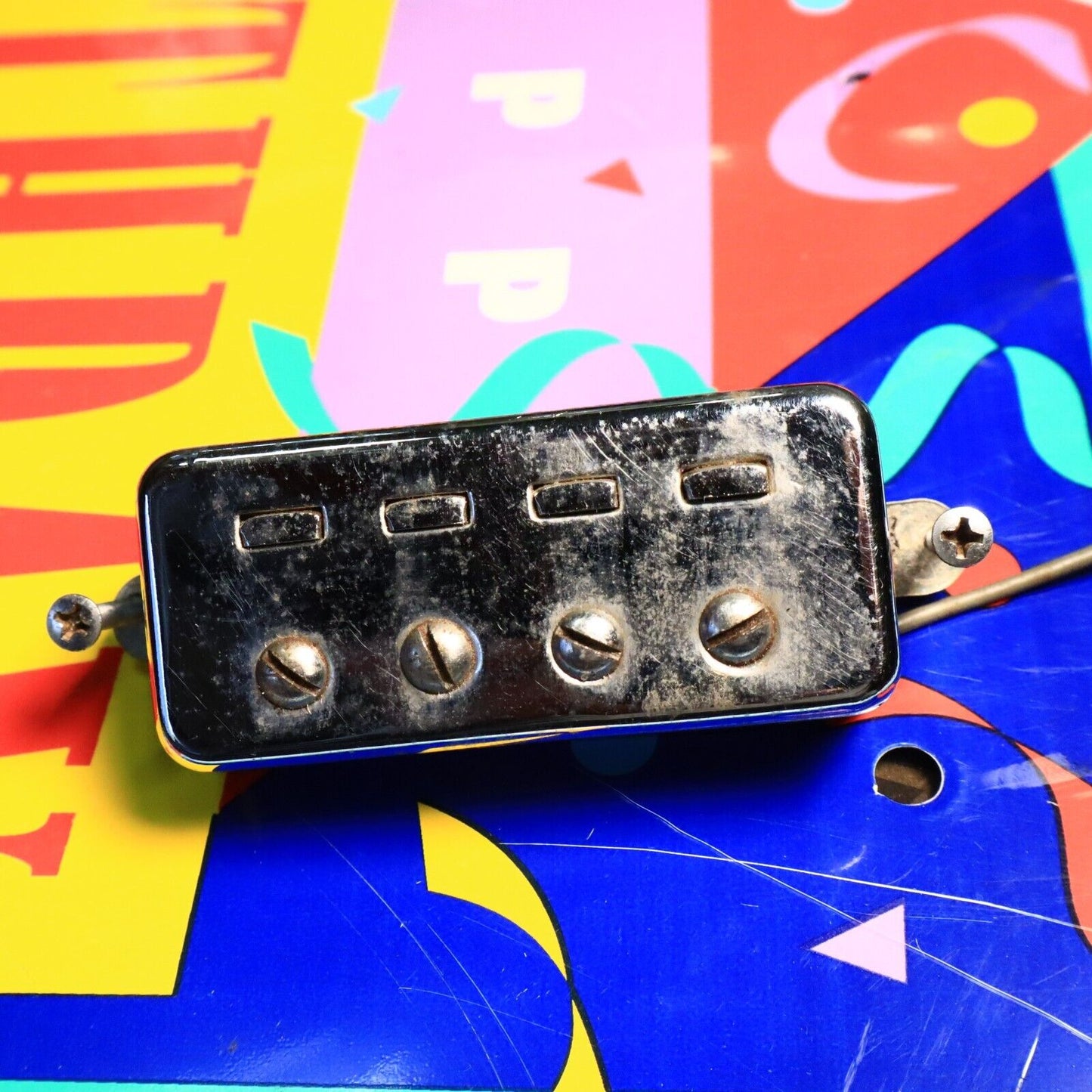 Vintage 70's Teisco Kimberly Kent Sekova Bass Guitar Pickup 5.97ohms