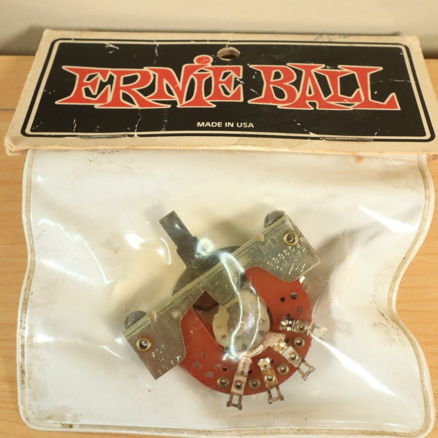 Vintage NOS Ernie Ball CRL Made in USA Guitar 3-way Toggle Switch (Tele Strat)