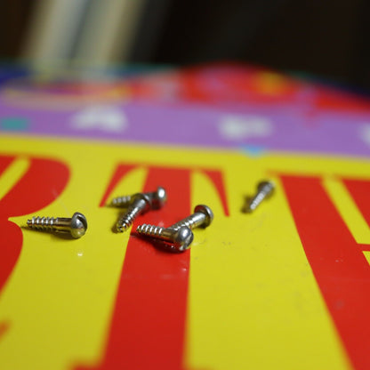 (6) Vintage 1953 Gibson Kluson Deluxe Slotted Tuners Screws 1950's