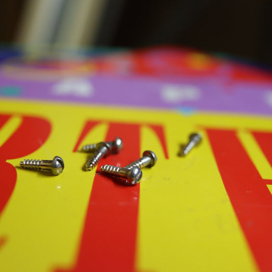 (6) Vintage 1953 Gibson Kluson Deluxe Slotted Tuners Screws 1950's
