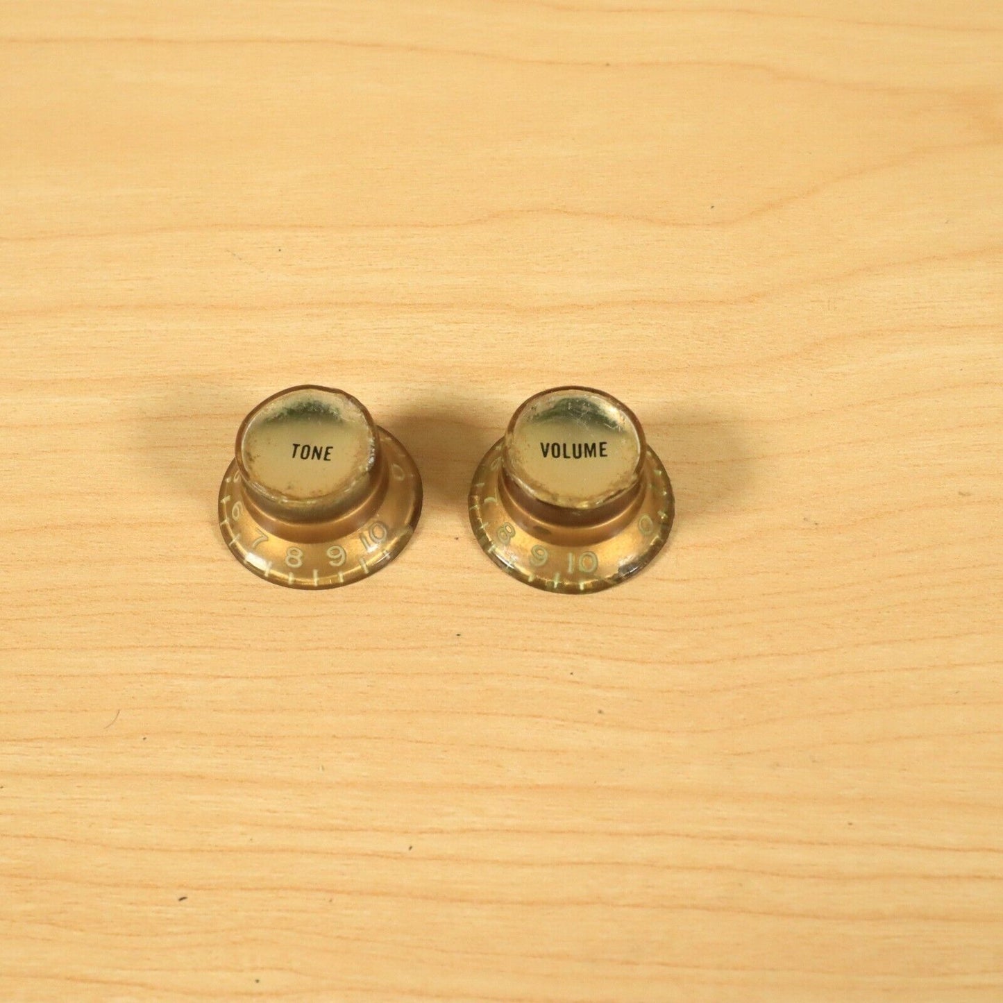 Vintage 1960 Gibson Reflector Knobs 1960 Voume Tone