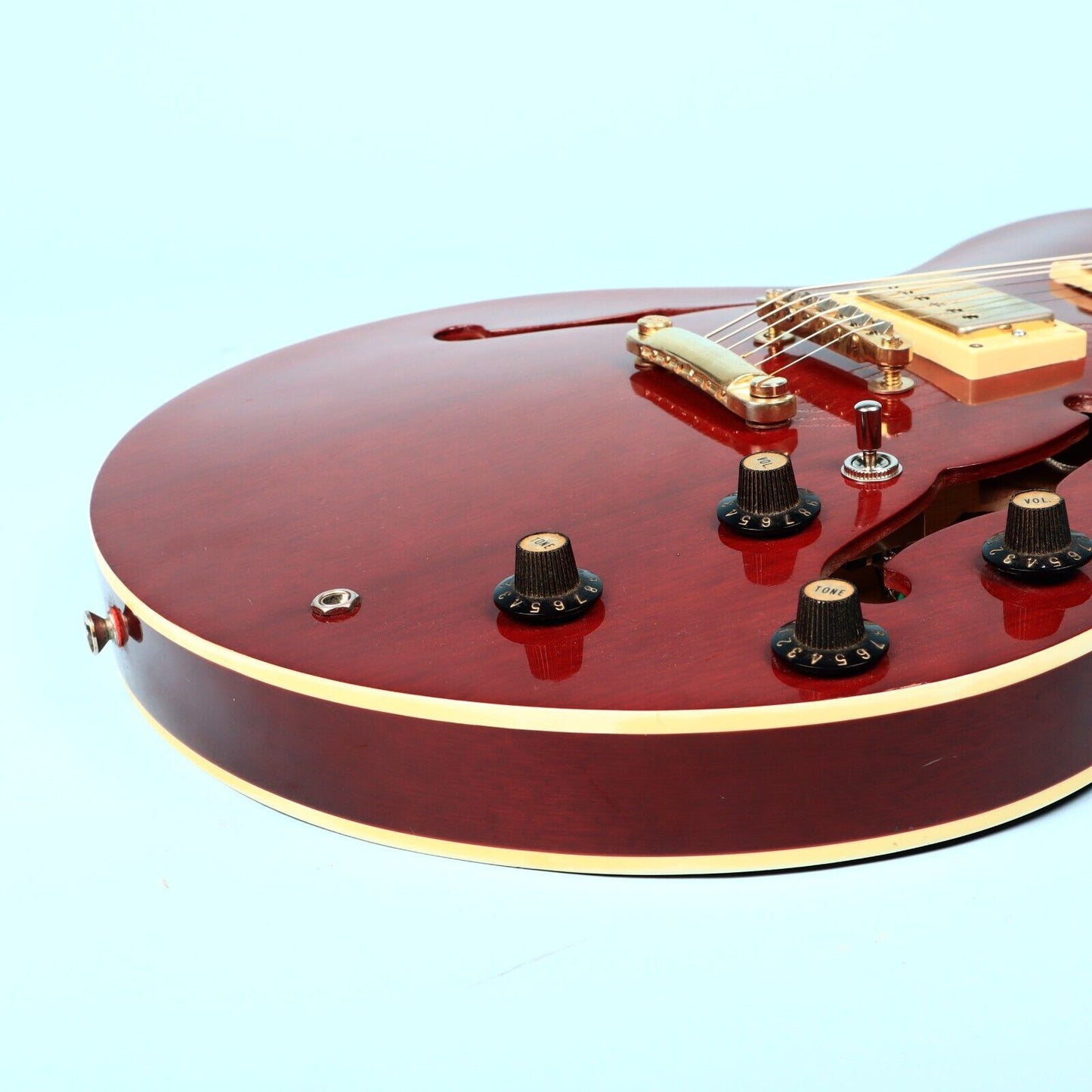 Vintage Seville ES-335 Red Copy Semi-Hollowbody Electric Guitar