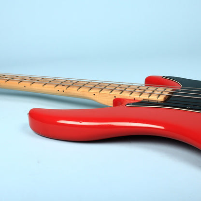 1987 Peavey Patriot Electric Bass Red Guitar USA American