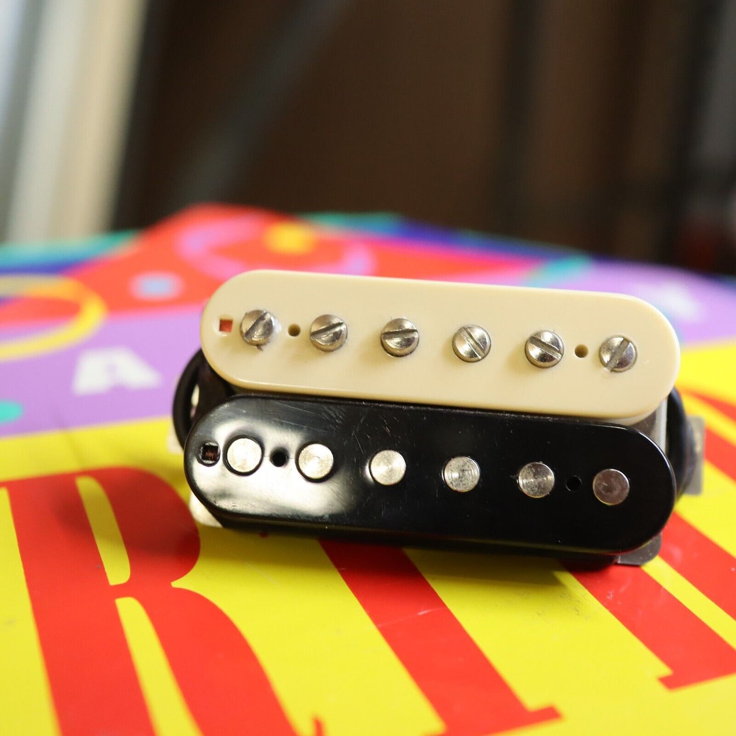 Manlius Humbucking Pickup Modern Classic Zebra Asphalt Neck Syracuse New York