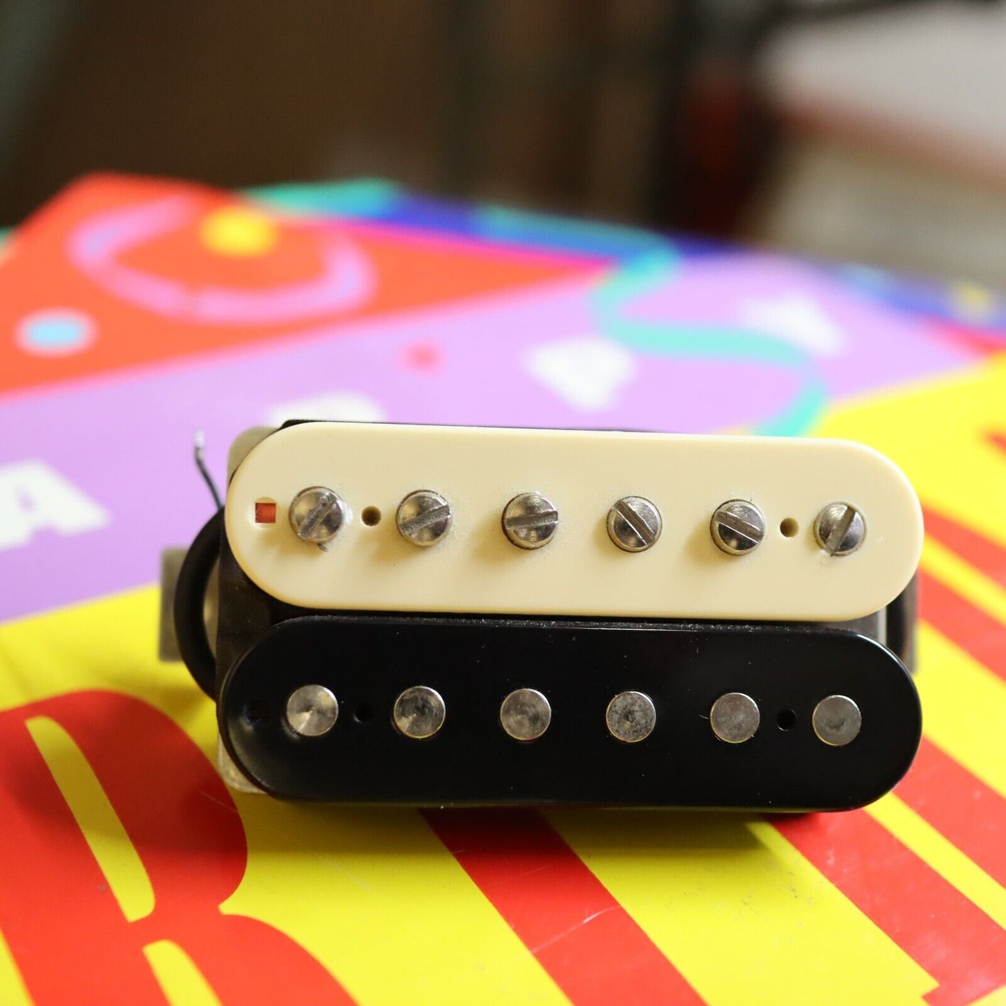 Manlius Humbucking Pickup Modern Classic Zebra Asphalt Neck Syracuse New York
