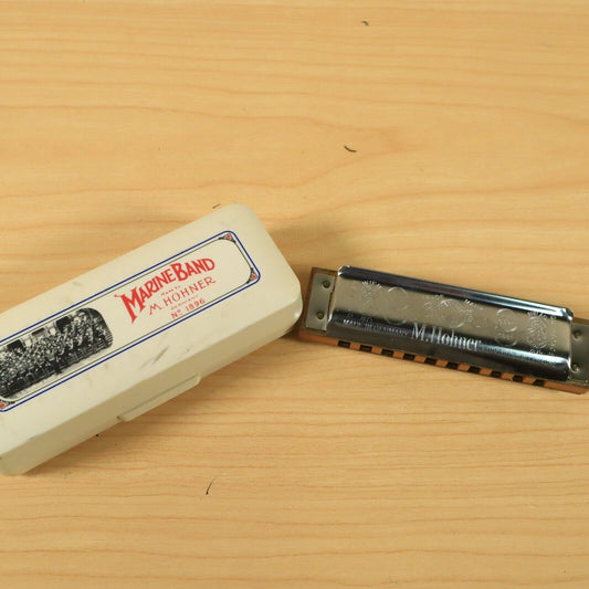M. Hohner ~ Marine Band Harmonica No. 1896/20 ~ Key Of C