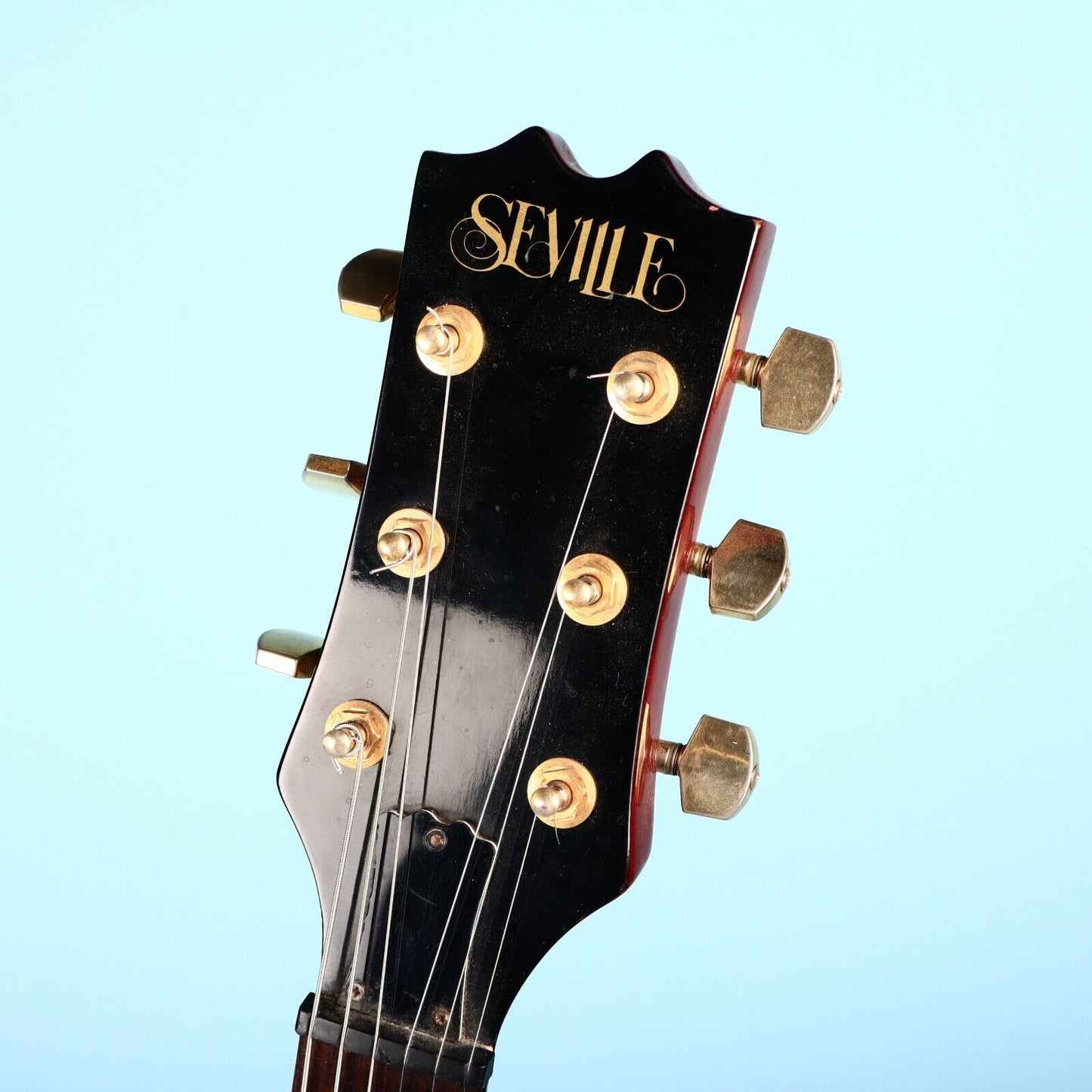 Vintage Seville ES-335 Red Copy Semi-Hollowbody Electric Guitar