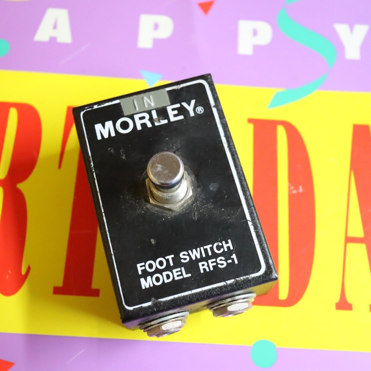 Morley RFS-1 Foot Switch Pedal - Single Switch