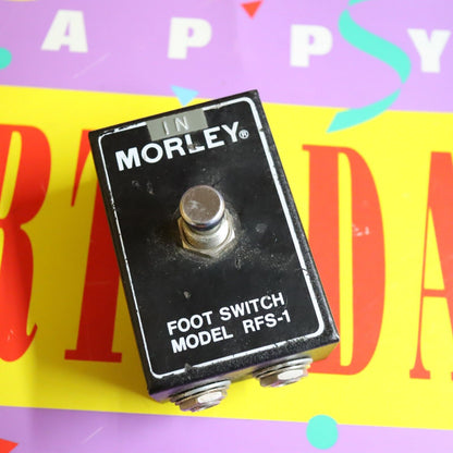 Morley RFS-1 Foot Switch Pedal - Single Switch