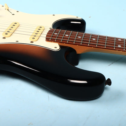 Fernandes MIJ Strat Left Hand Electric Guitar Tobacco Burst